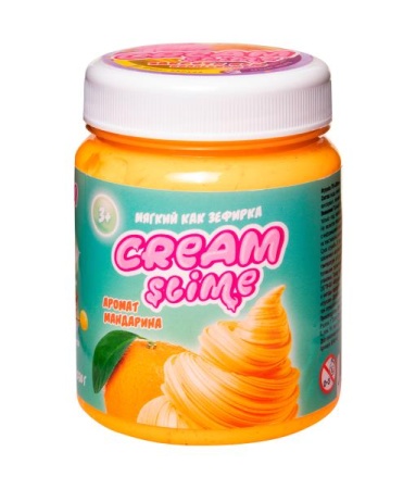cream-slime с ароматом мандарина, 250 г