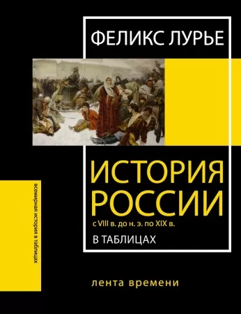 история россии с viii в. до н.э. по xix в. в таблицах. лента времени (лурье ф.)