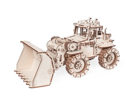конструктор трактор «бульдог»(количество деталей: 262 шт. размеры: 305*135*145 мм.)