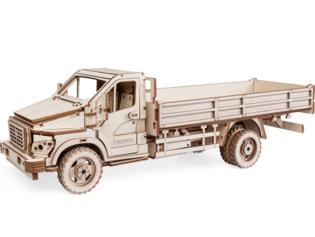 конструктор грузовик "гефест"(186 деталей.габаритные размеры: 390 х 123 х 120 мм)
